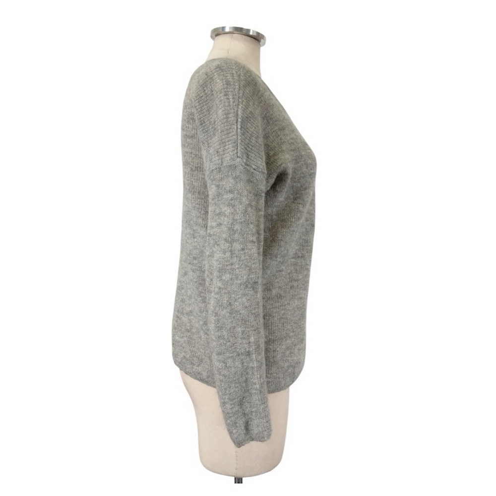 Sezane Gaspard Mottled  Mohair Baby Alpaca Cardigan Size Small - Picture 3 of 11